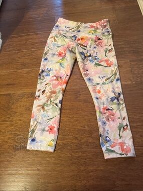 RBX Floral Print Leggings - Pastel Multi Floral